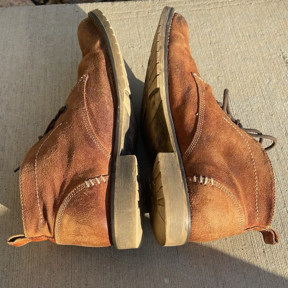 Bed Stu Men's Brown Leather Chukka Boots 9.5 Made In USA